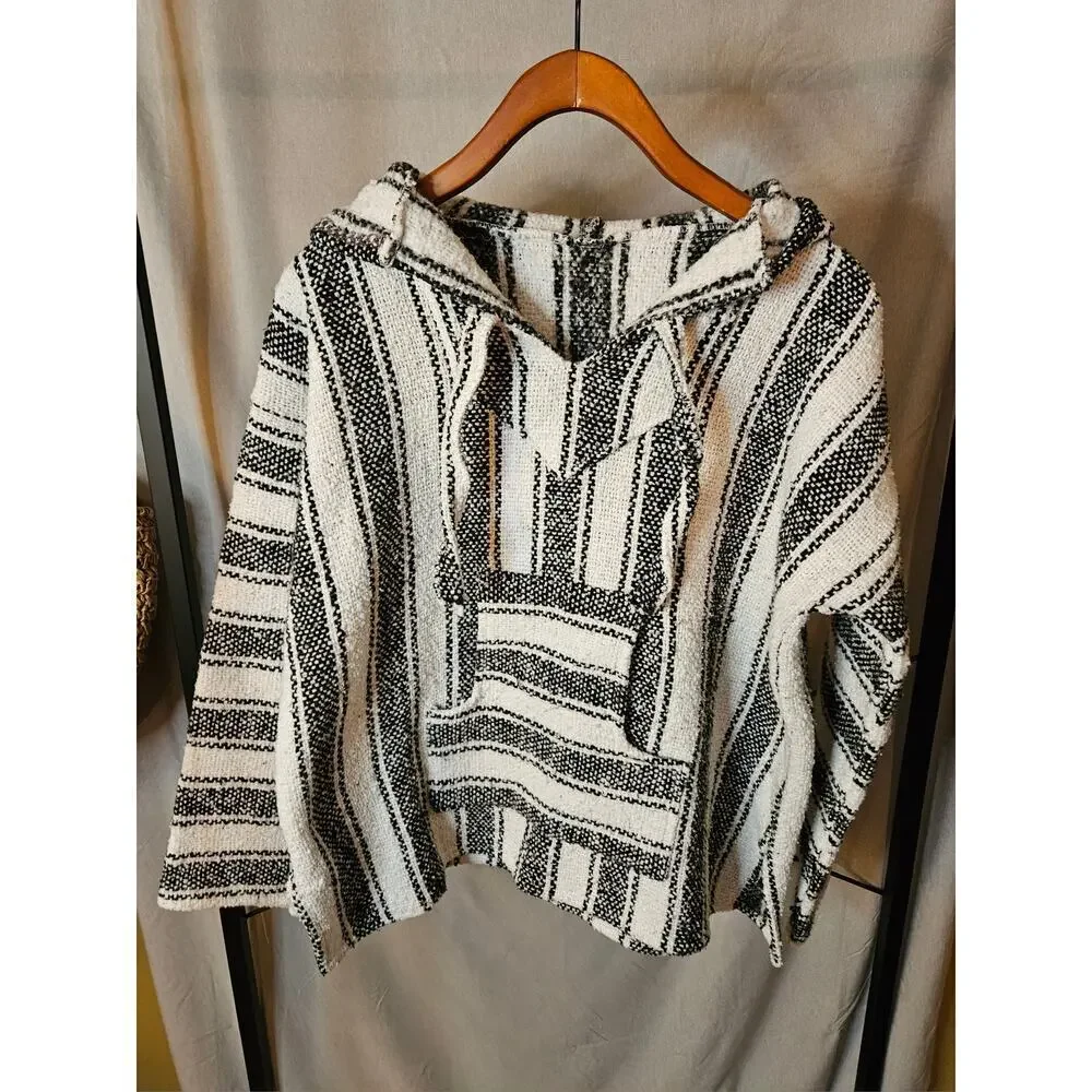 Vintage 90's Baja Hooded Pullover - Picture 5 of 10